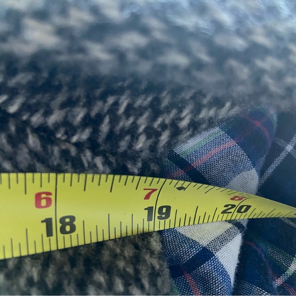 Vintage Wool Trench Pea Coat Peacoat Lined Cozy Warm Neutral USA Made Luxury - Picture 8 of 9